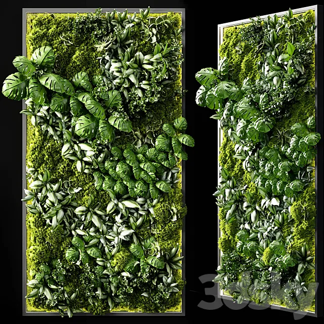 Vertical landscaping module 3D Model