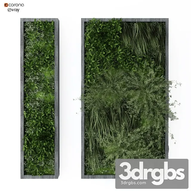 Vertical Plant 162 3D Model Free