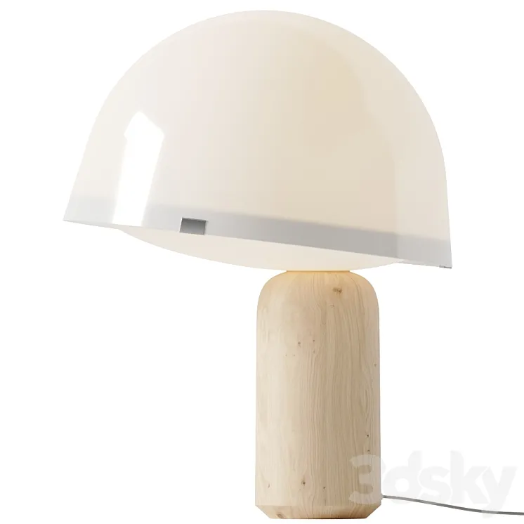 Vertigo Bird KOKESHI 3D Model Free