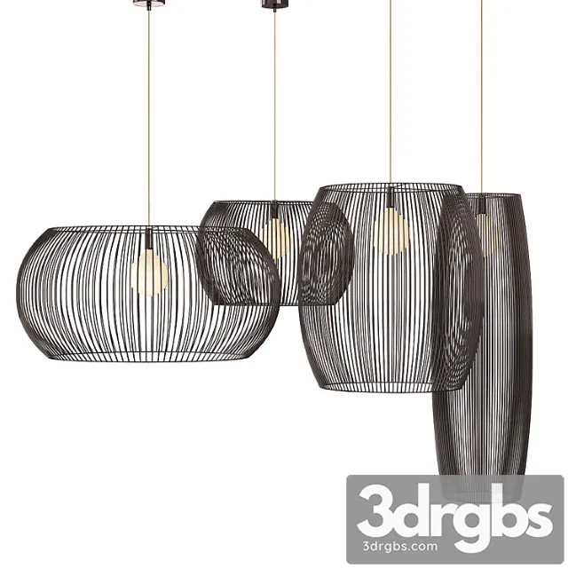 Vertigo lamps designed by arseny leonovich 3D Model Free