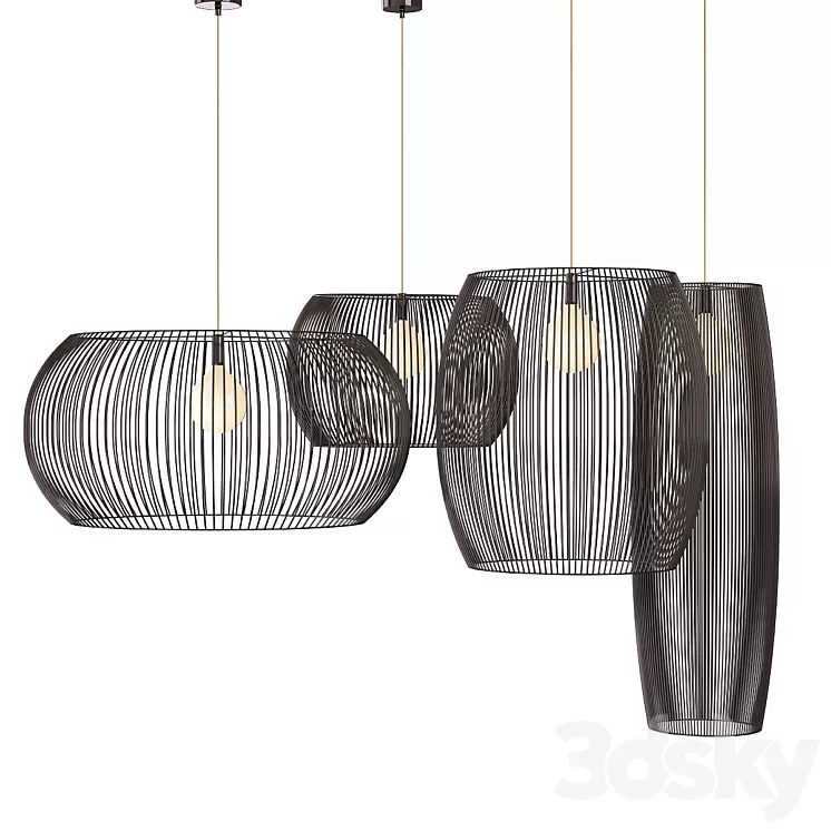 VERTIGO lamps designed by ARSENY LEONOVICH 3D Model