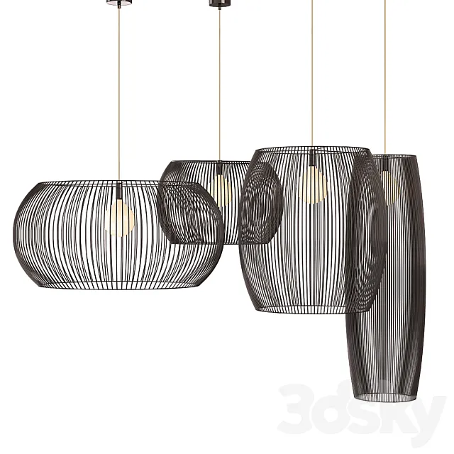 VERTIGO lamps designed by ARSENY LEONOVICH 3DModel