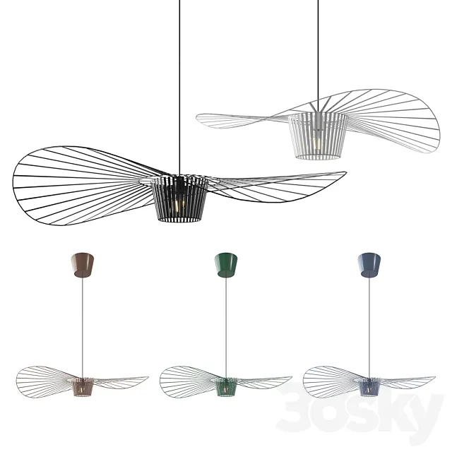 Vertigo pendant light 3D Model