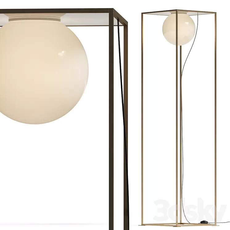 Vesoi Multiplo Floor Lamp 3D Model Free