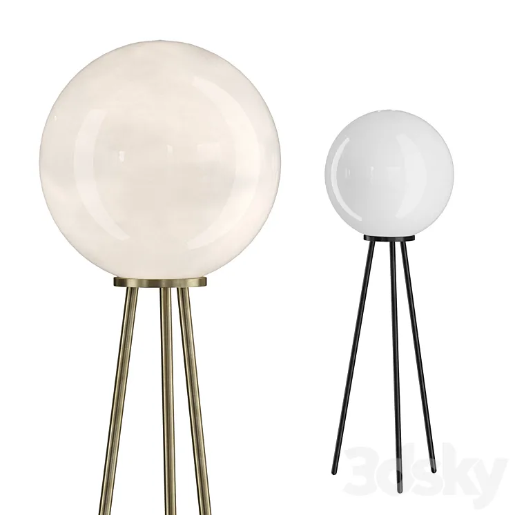 Vesoi PALLATRE | Floor lamp 3D Model Free