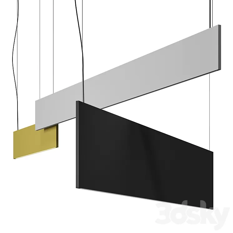 Vesoi PANTONE pendant lamp 3D Model Free