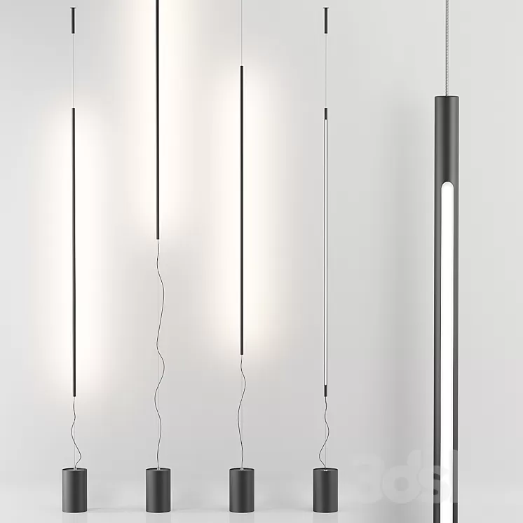 Vesoi – Stelo Ceiling – Floor Light 3D Model