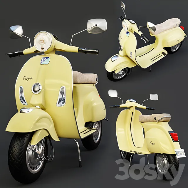 Vespa 01 3DModel