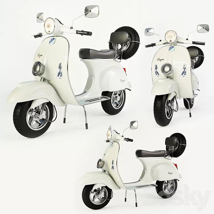 Vespa 04 3D Model