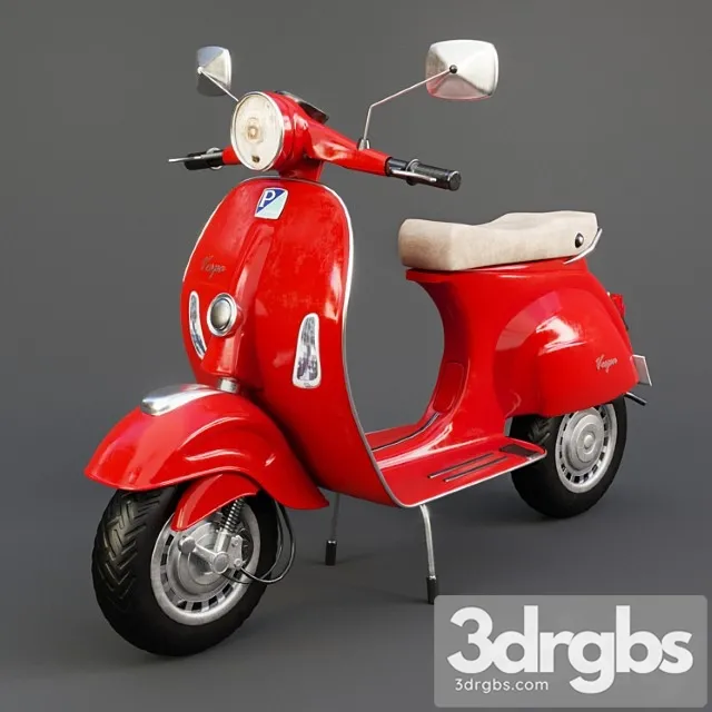 Vespa 3D Model Free