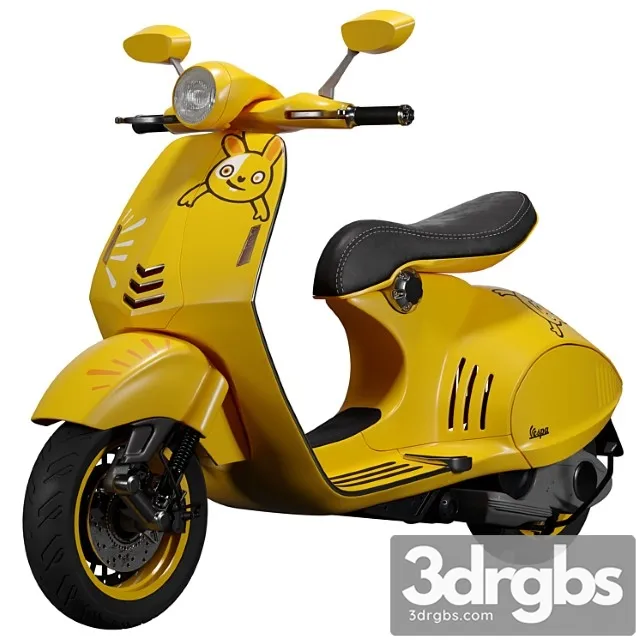 Vespa 946 3D Model Free