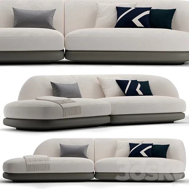 Vesper Giorgetti Sofa 3D Model