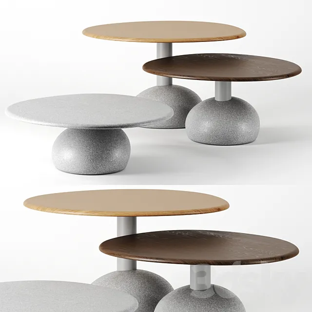 Vesper tables by Sancal 3DModel