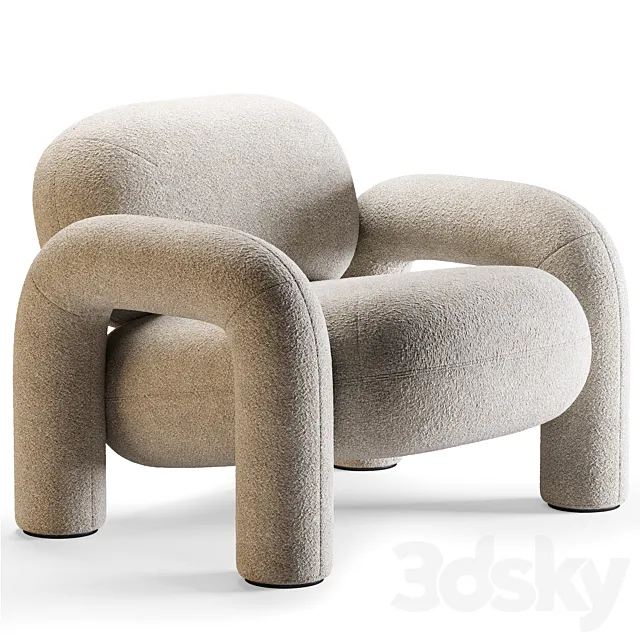VETAR Armchair 3D Model