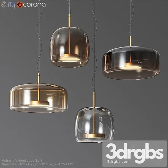Vetreria Vistosi Jube Sp 1 3D Model Free