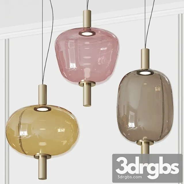 Vetreria Vistosi Riflesso Pendant Lamps 3D Model Free