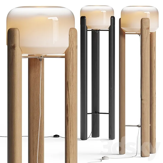Vetreria Vistosi Sata PT Floor Lamps 3DModel