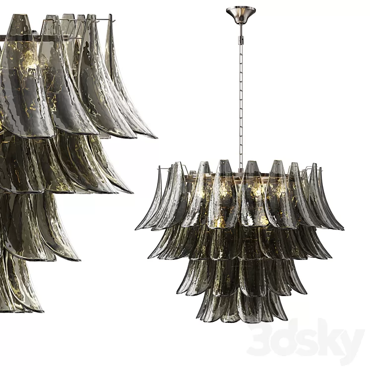 Vetro Chandelier 3D Model