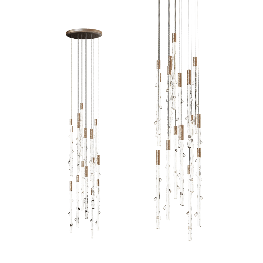 Vetvi - Chandelier Rhythm vertical 3D Model