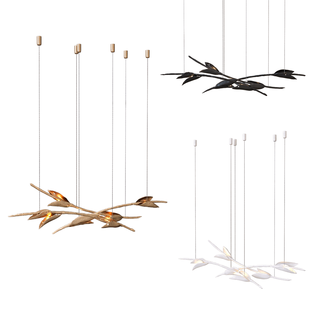 Vetvi - Chandelier Steam 3D Model