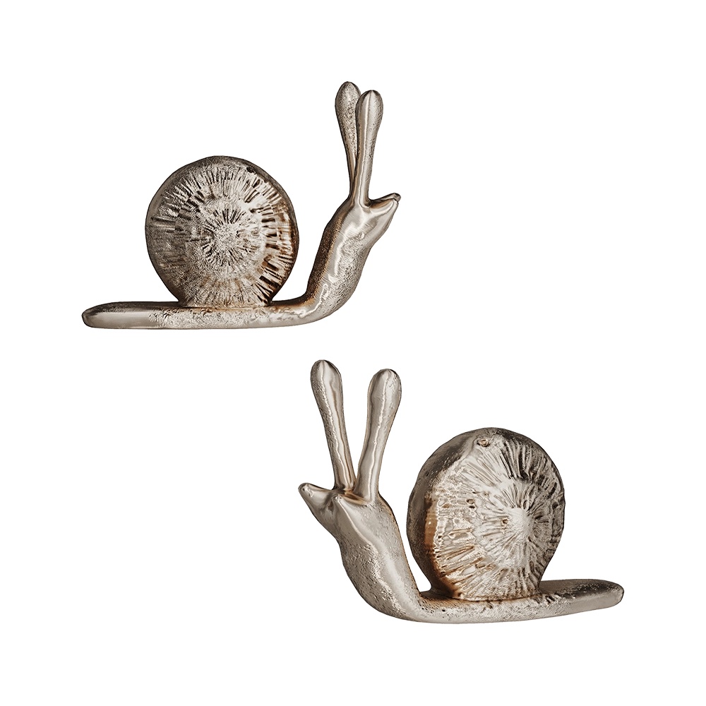 Vetvi - Door handle Ulitka 3D Model