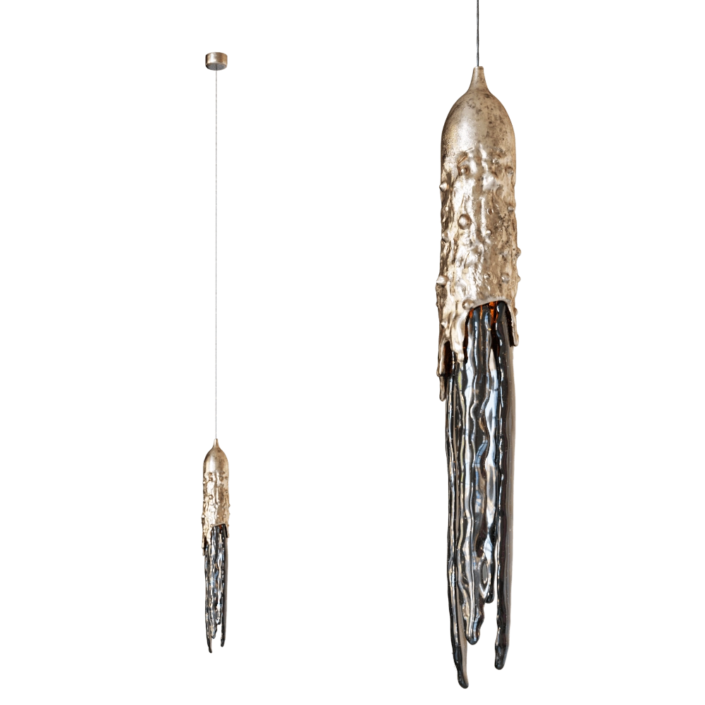 Vetvi - Pendant lamp Flame 3D Model