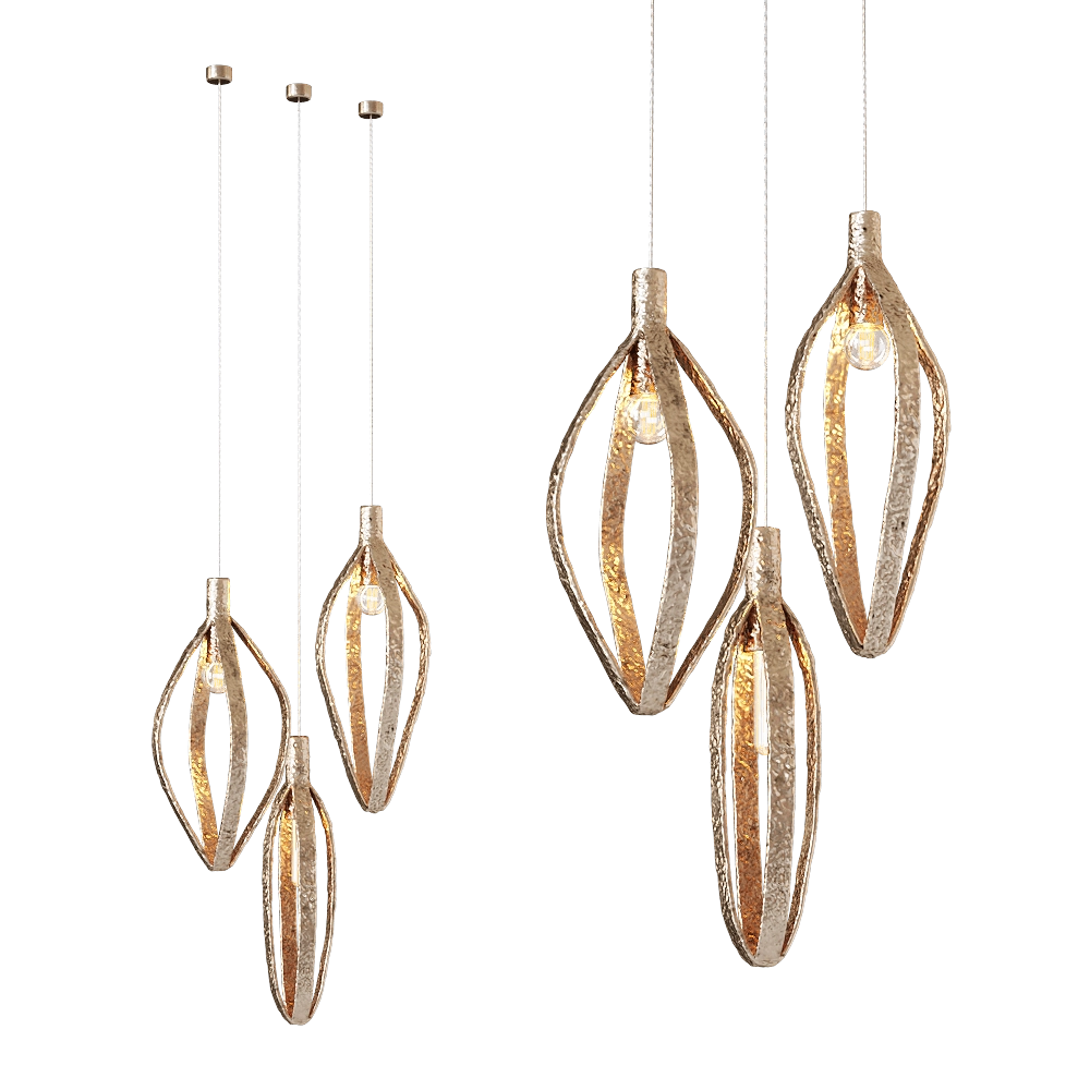 Vetvi - Pendant lamp Flashlight 3D Model