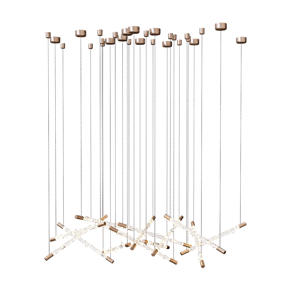 Vetvi - Pendant lamp Ritm 3D Model