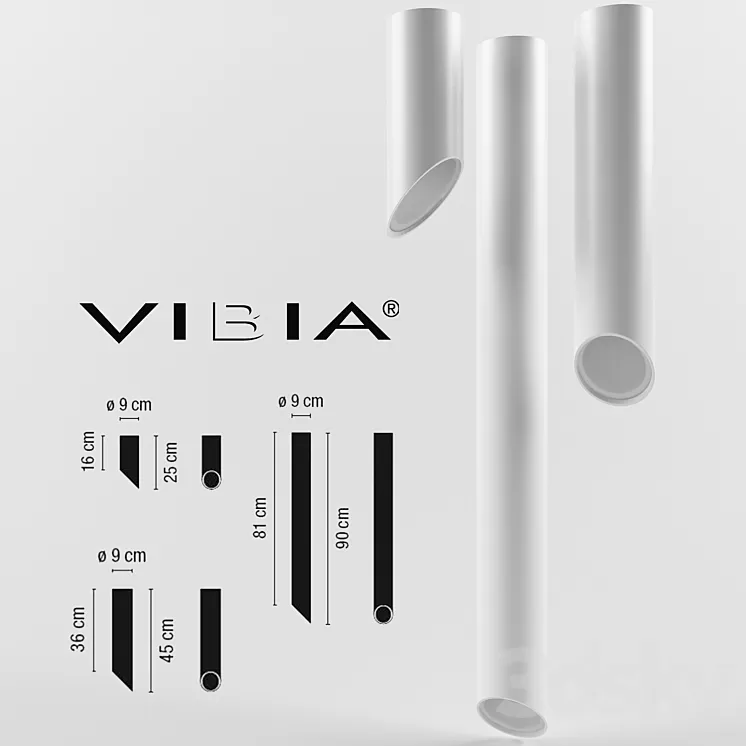 vibia 45º 3D Model