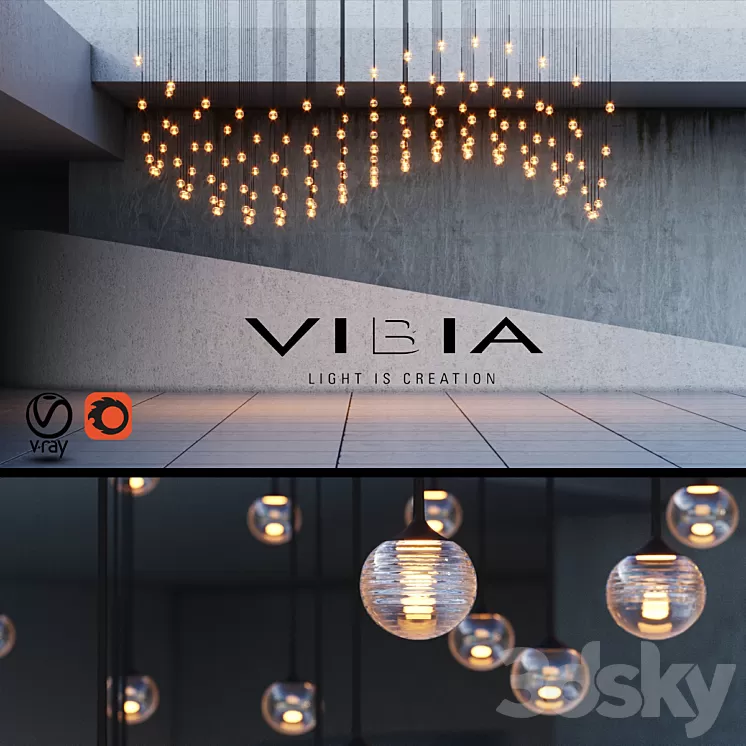 Vibia Algorithm 3D Model