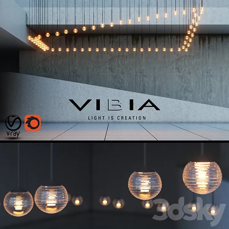Vibia Algorithm 3D Model