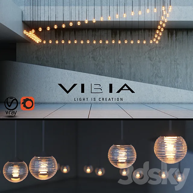 Vibia Algorithm 3DModel
