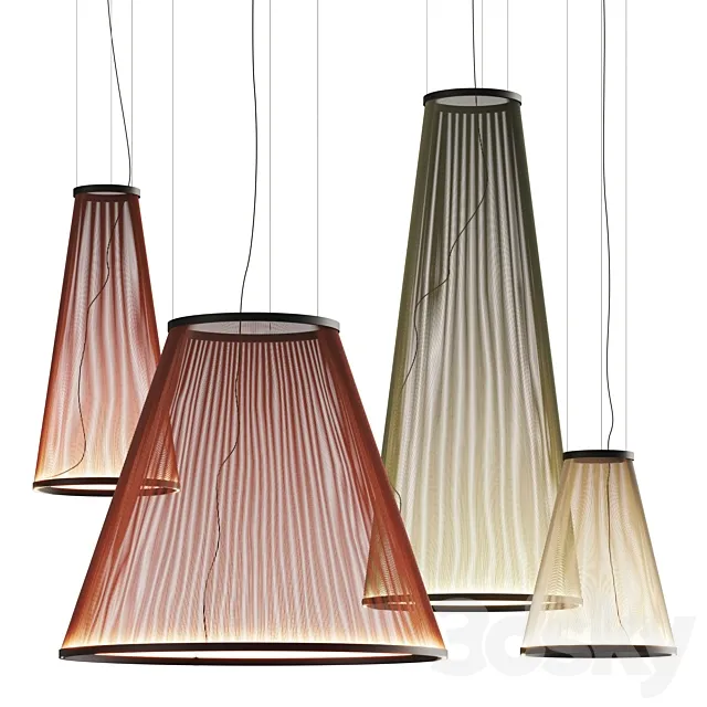 Vibia Array Pendant Lamps 3D Model