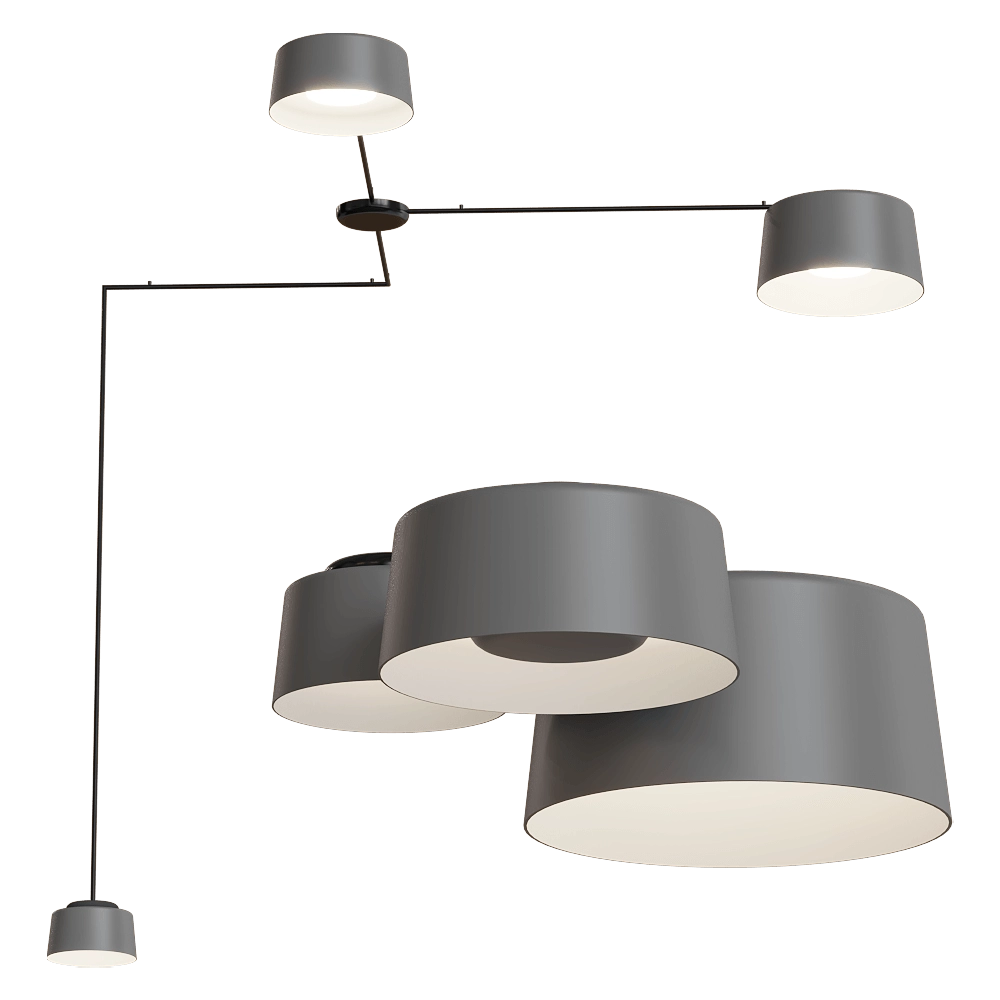 Vibia - Ceiling lamp Tube 3D Model