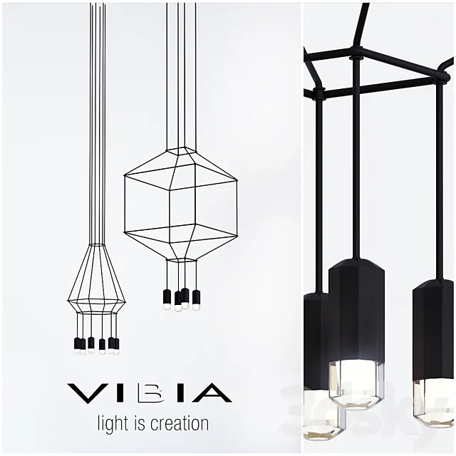 Vibia Collection WIREFLOW 3DModel