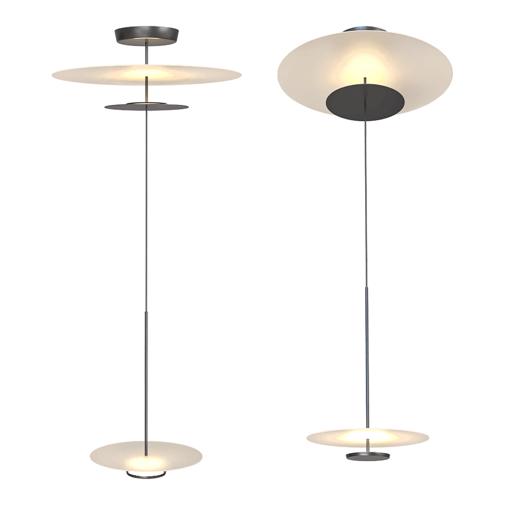 Vibia - Подвесной светильник Flat 5930 3D Model