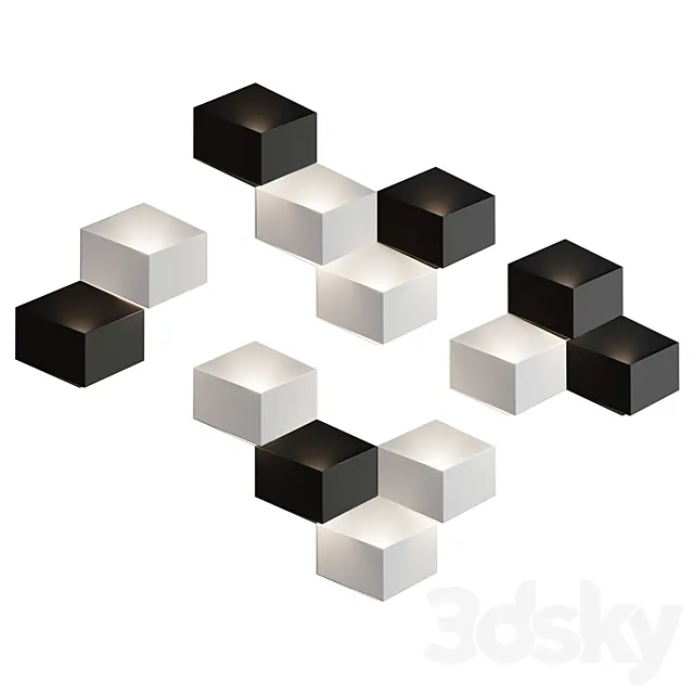 Vibia fold surface 3D Model