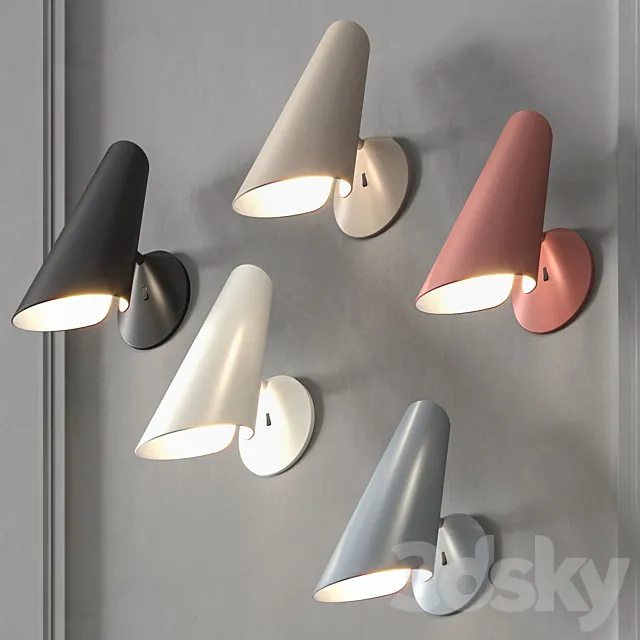 Vibia Icono 0720 Wall Lamp 3DModel