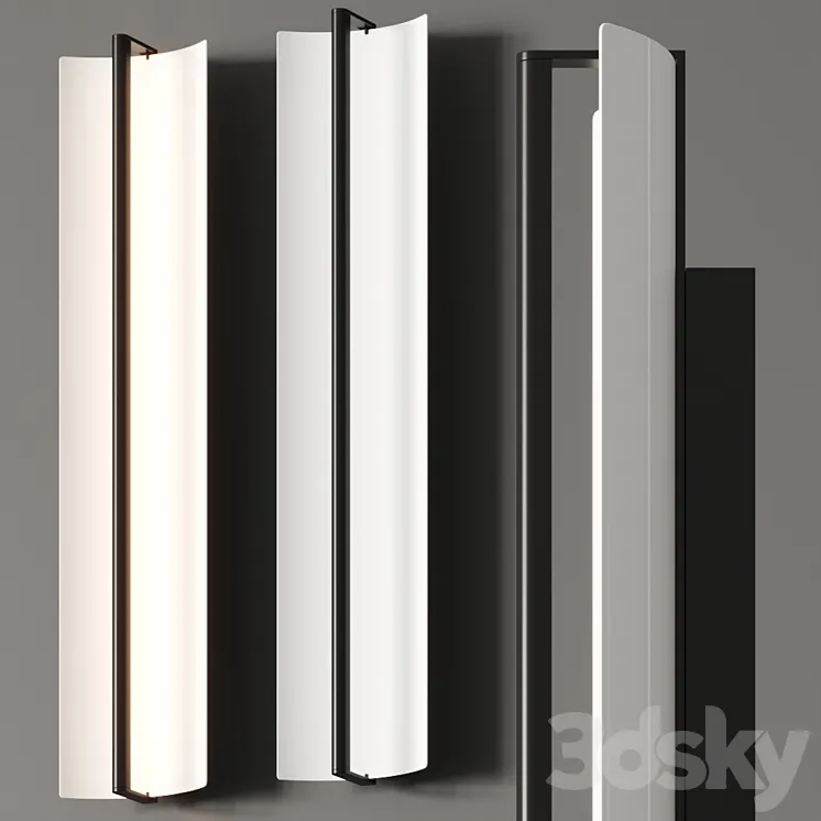 Vibia Kontur Wall Lamps 3D Model Free