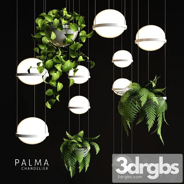 Vibia palma 3720 3724 3726 3728 3730 3D Model Free