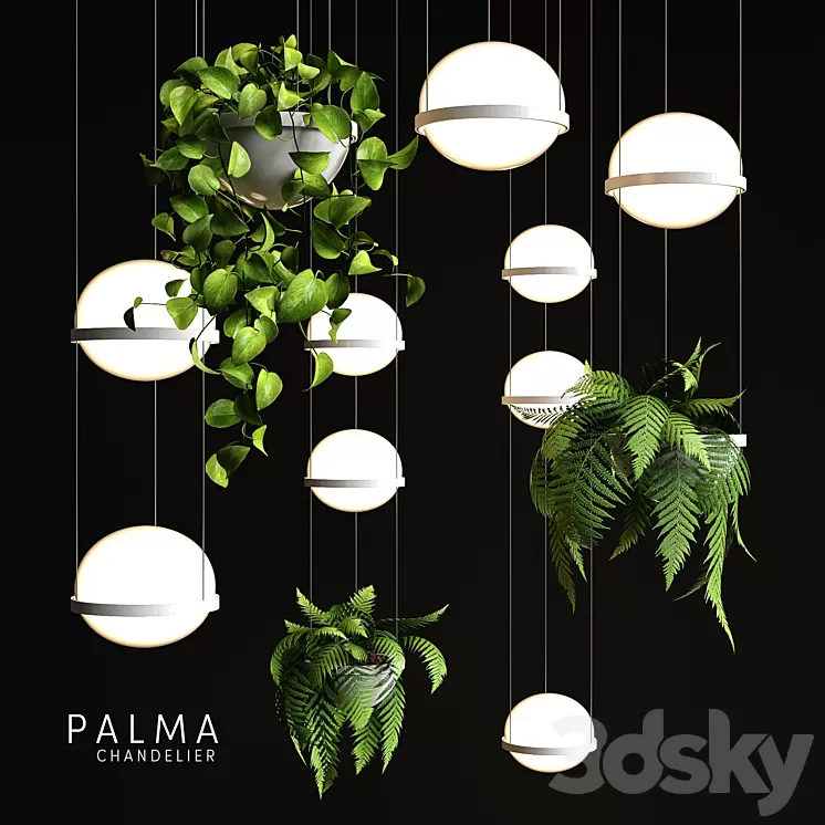 Vibia Palma 3720 3724 3726 3728 3730 3D Model