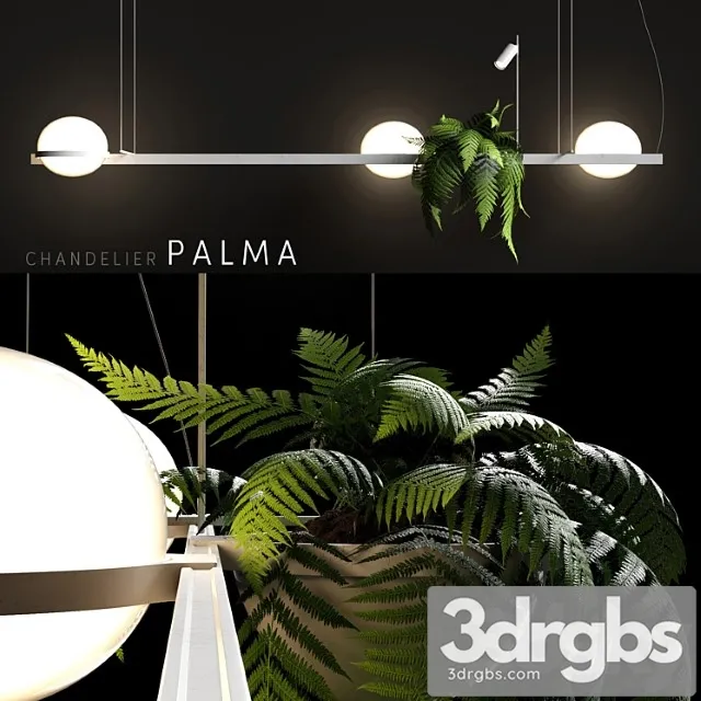 Vibia Palma 3736 3D Model Free
