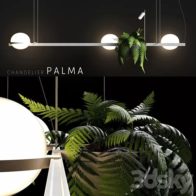 Vibia Palma 3736 3D Model