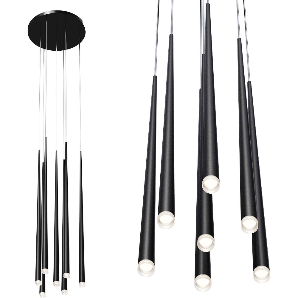Vibia - Pendant lamp Slim - 0914 3D Model
