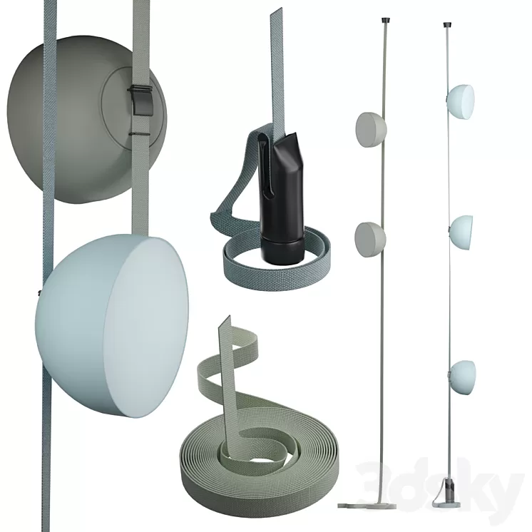 Vibia Plusminus floor 3D Model