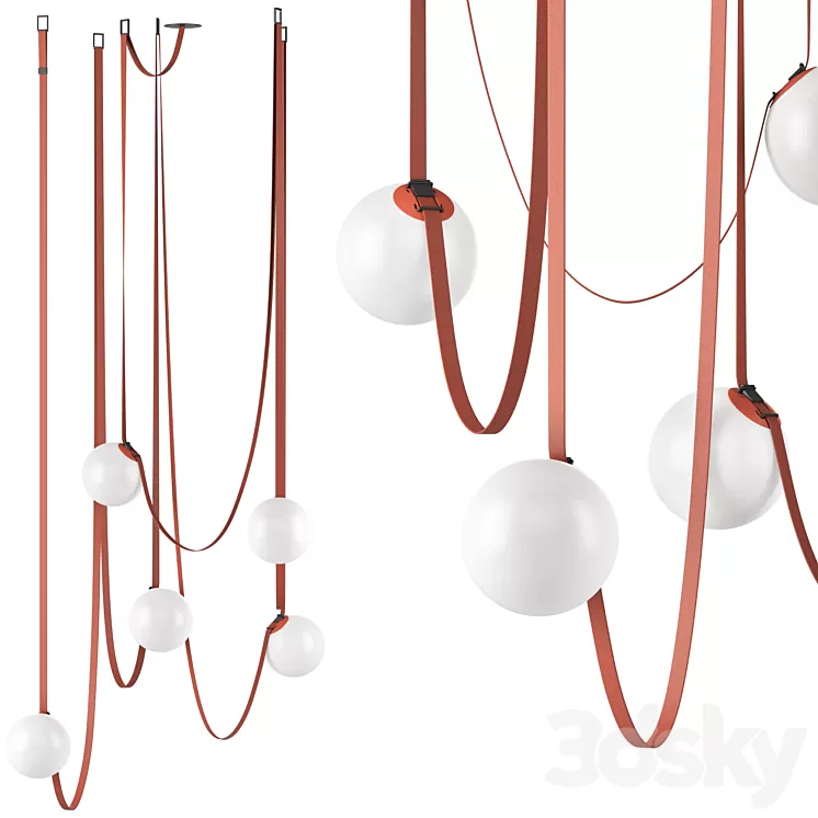Vibia Plusminus Spheres 3D Model Free