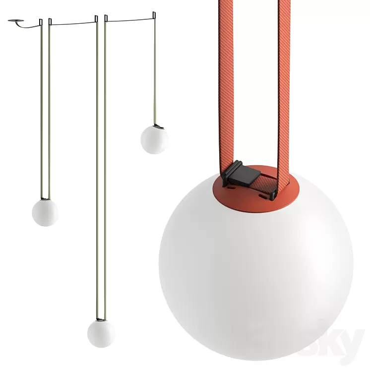 Vibia Plusminus Spheres 3D Model Free
