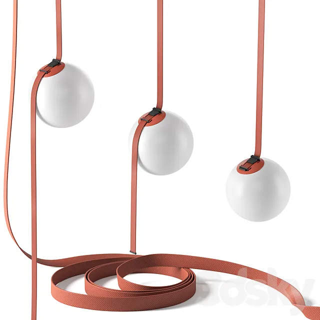 Vibia Plusminus Spheres 3D Model