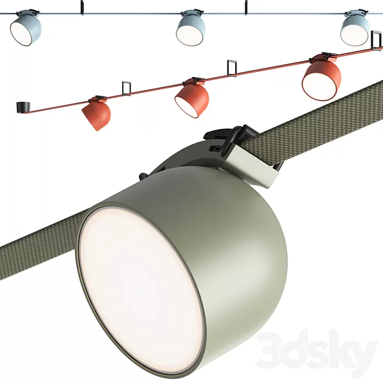 Vibia Plusminus Spotlight 3D Model Free