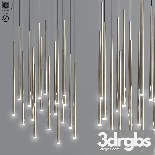 Vibia Slim 0925 Led Recessed Light 3D Model Download